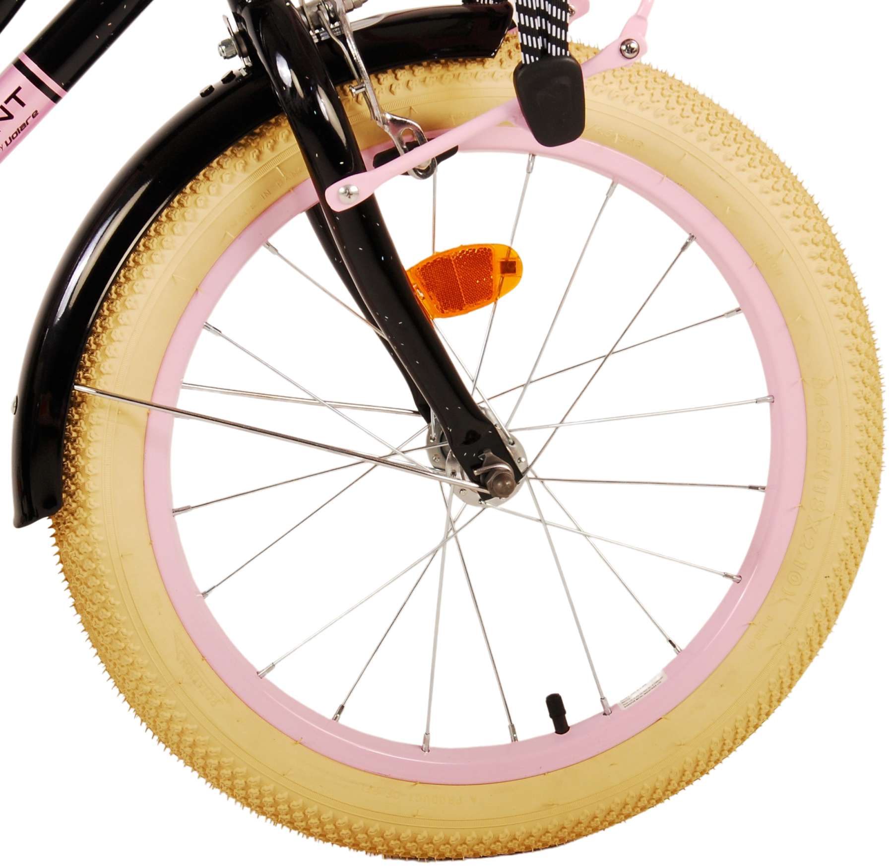 Kinderfahrrad Excellent Fahrrad für Mädchen 18 Zoll Kinderrad Schwarz