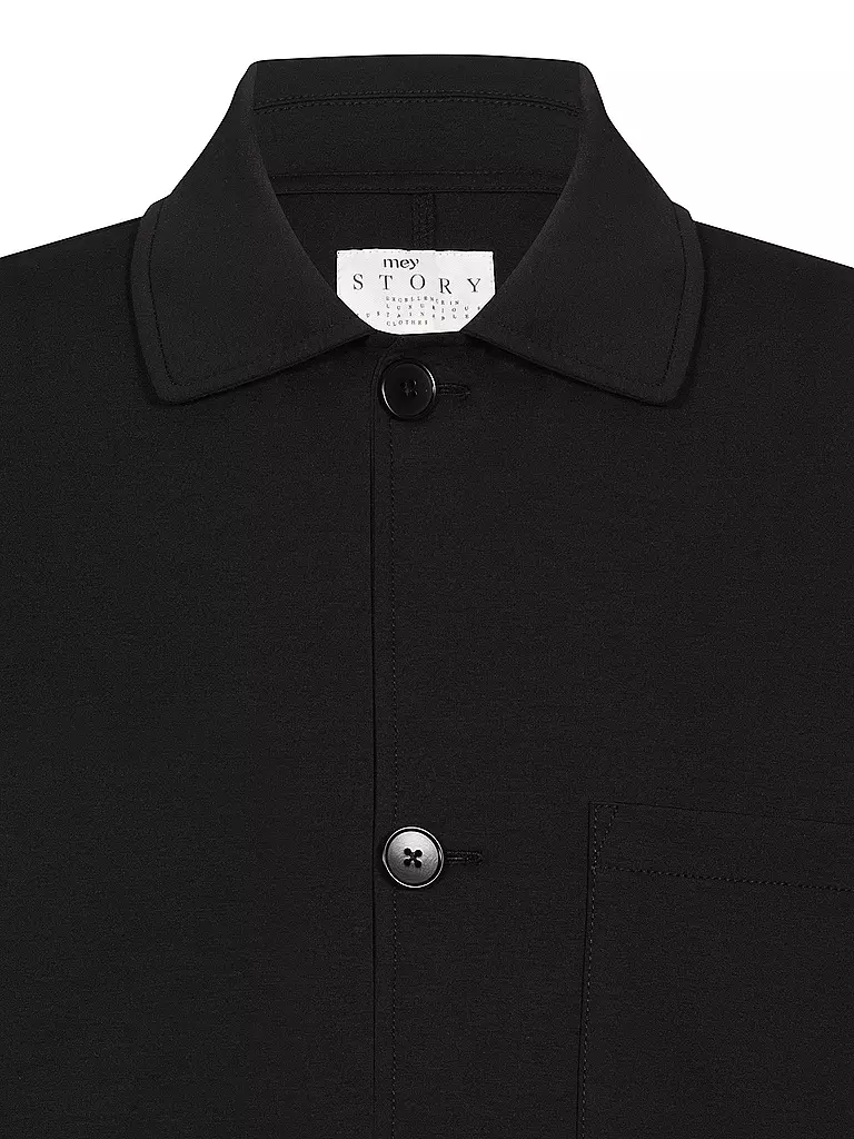 MEY Loungewear Jacke URBANI schwarz