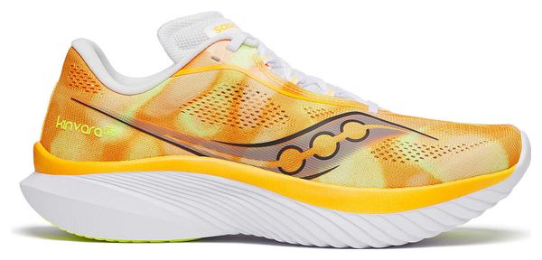 Chaussures Running Saucony Kinvara 15 Orange/Blanc Homme