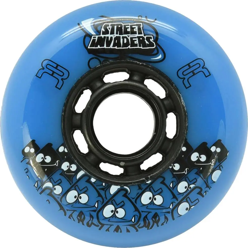 FR Skates Street Invaders Inliner Hjul 4-Pak - Inliners Rulleskøjter