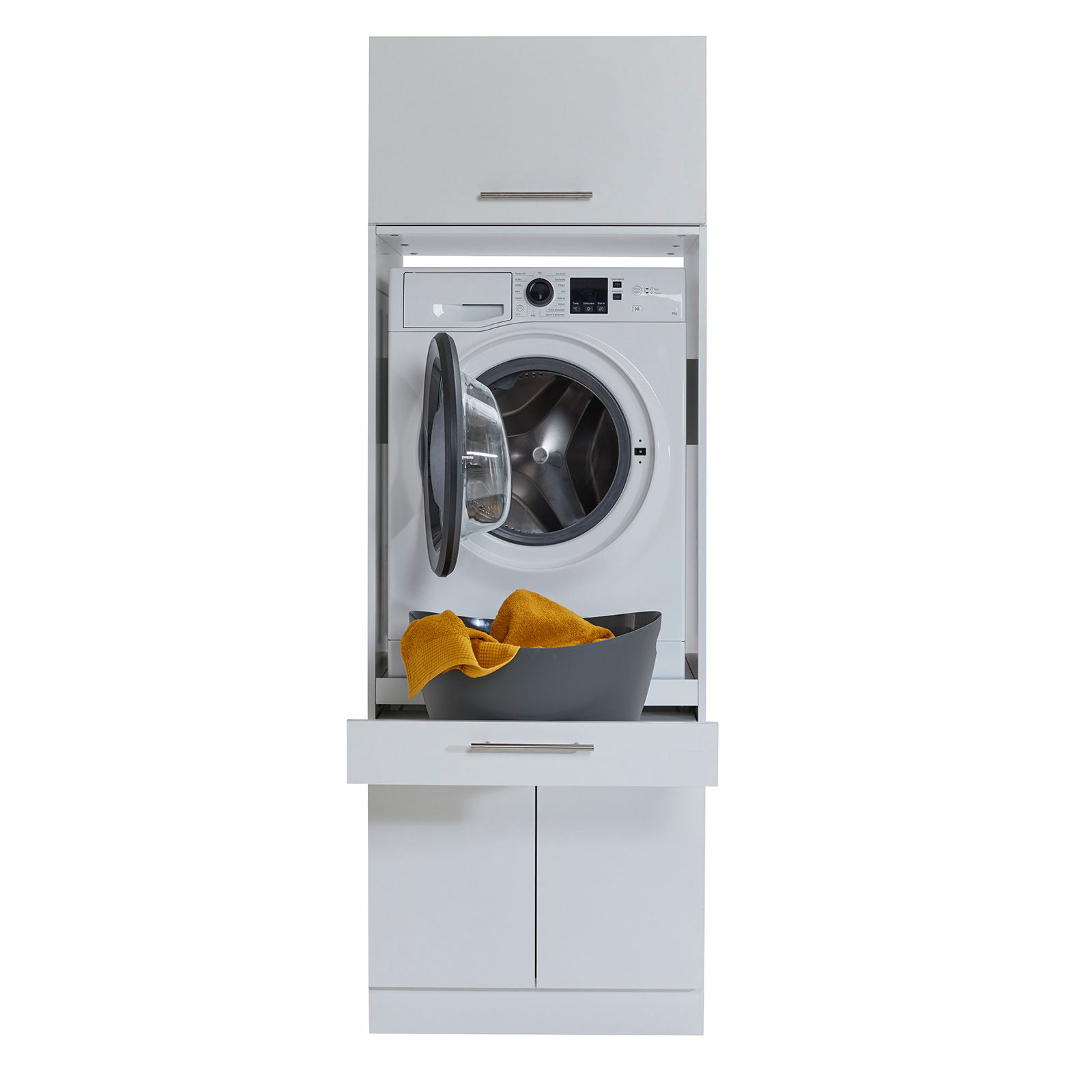 Aufsatzschrank - weiß - SoftClose - 68 cm