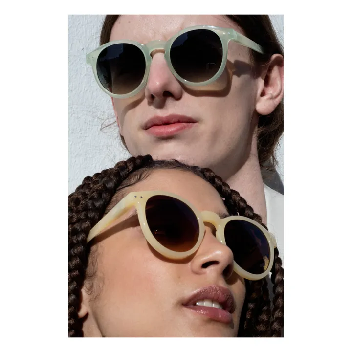 IZIPIZI Lunettes de Soleil #D Day Dream - Collection Adulte | Vert amande