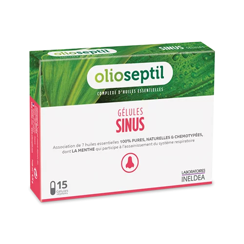 Sinus Confort Respiratoire Olioseptil - 15 Gélules