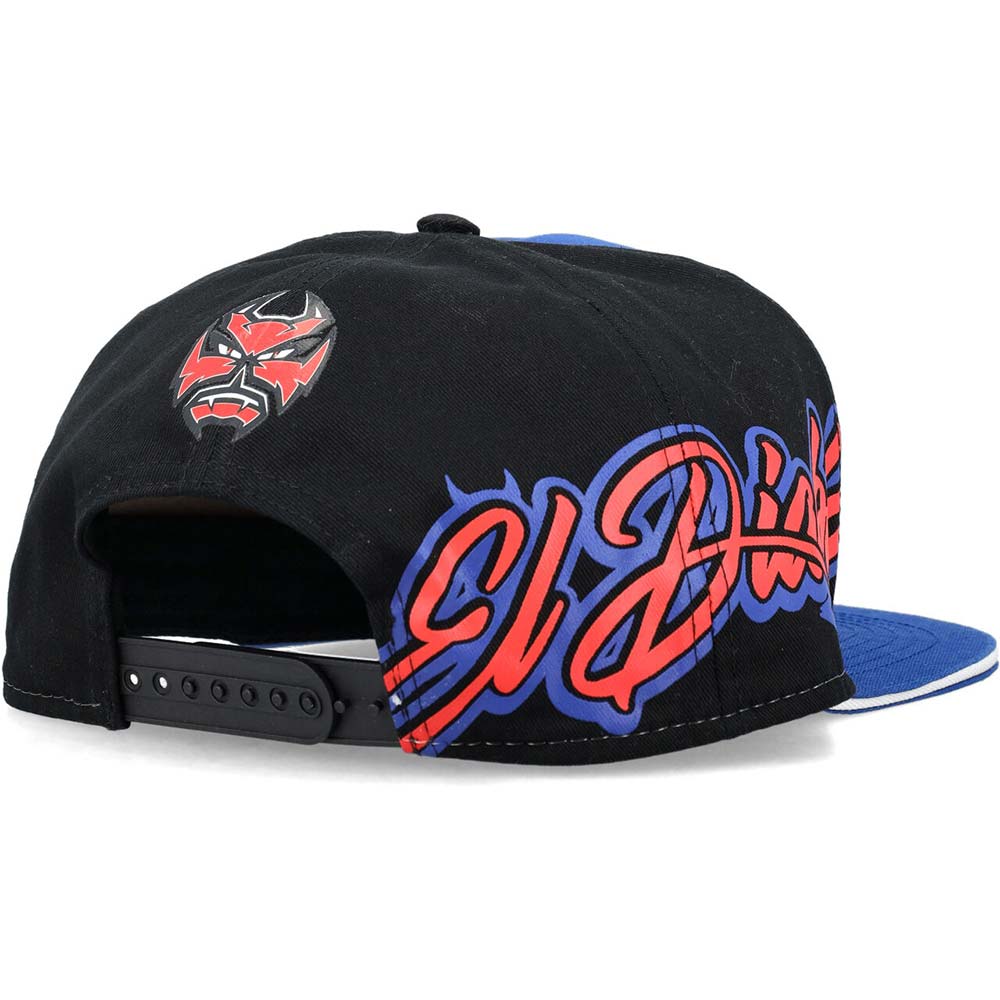 Fabio Quartararo - Casquette flat 20 Big Bleu / Noir / Rouge