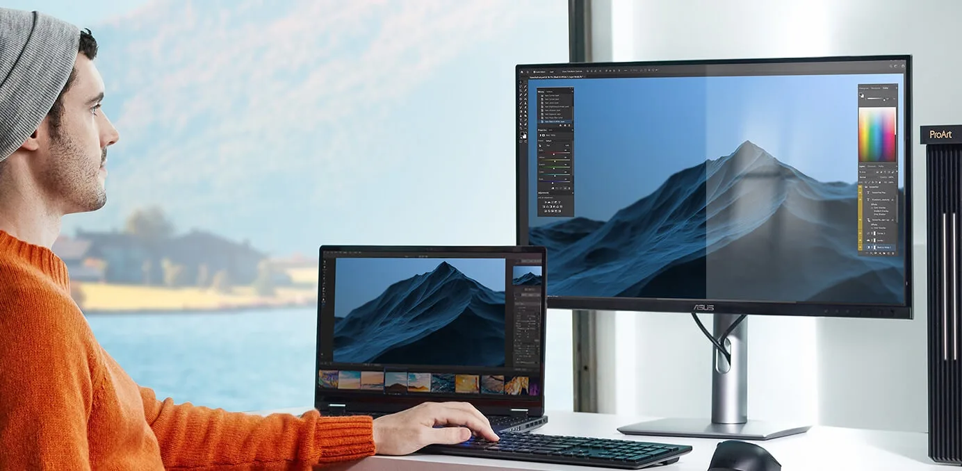 Asus ProArt Display PA27JCV Écrans de bureau et professionnels
