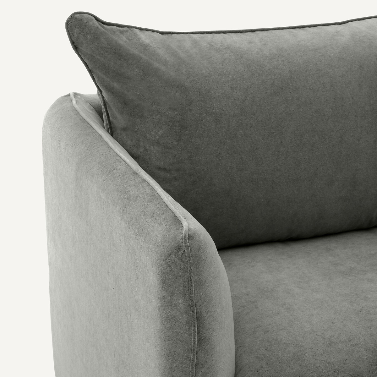 AM.PM<br>Poltrona XL em fluweel stonewashed, Neo Chiquito