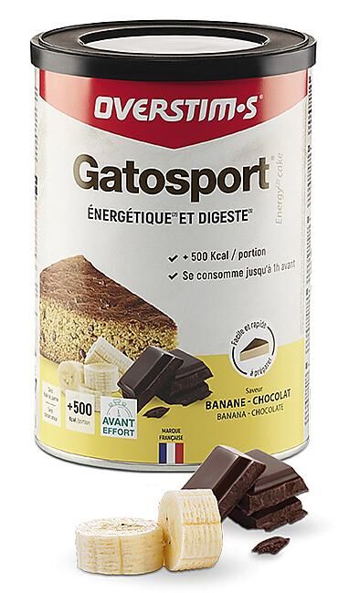 OVERSTIM.S - GATEAU GATOSPORT BANANE/PEPITES DE CHOCOLAT