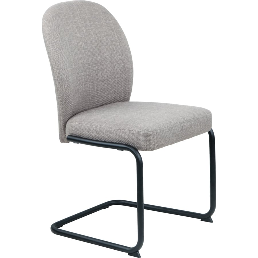 Freischwingerstuhl Karen Stoff mint