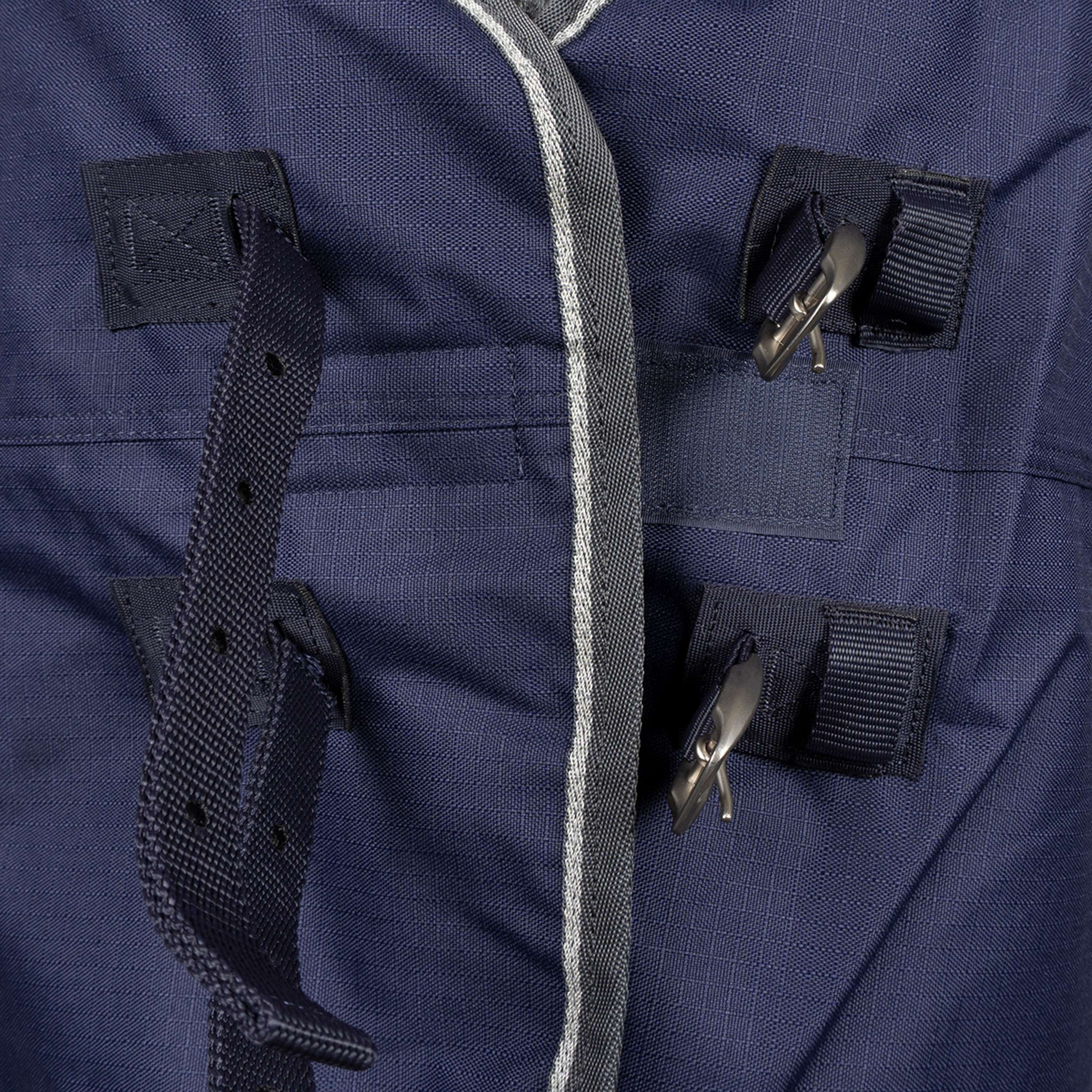 WeatherBeeta ComFiTec Tyro Turnout Standard Neck 50g Navy/Charcoal