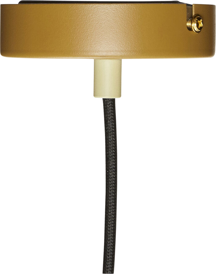 Hübsch Crayon Lamp Amber Ravfarve/off white