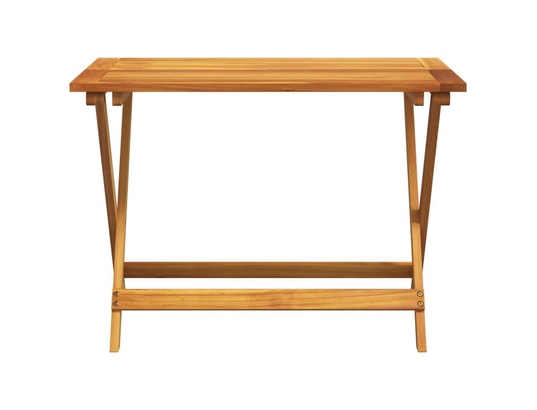 VIDAXL - Table pliante Table pliable de jardin 90x52,5x65 cm bois d'acacia solide
