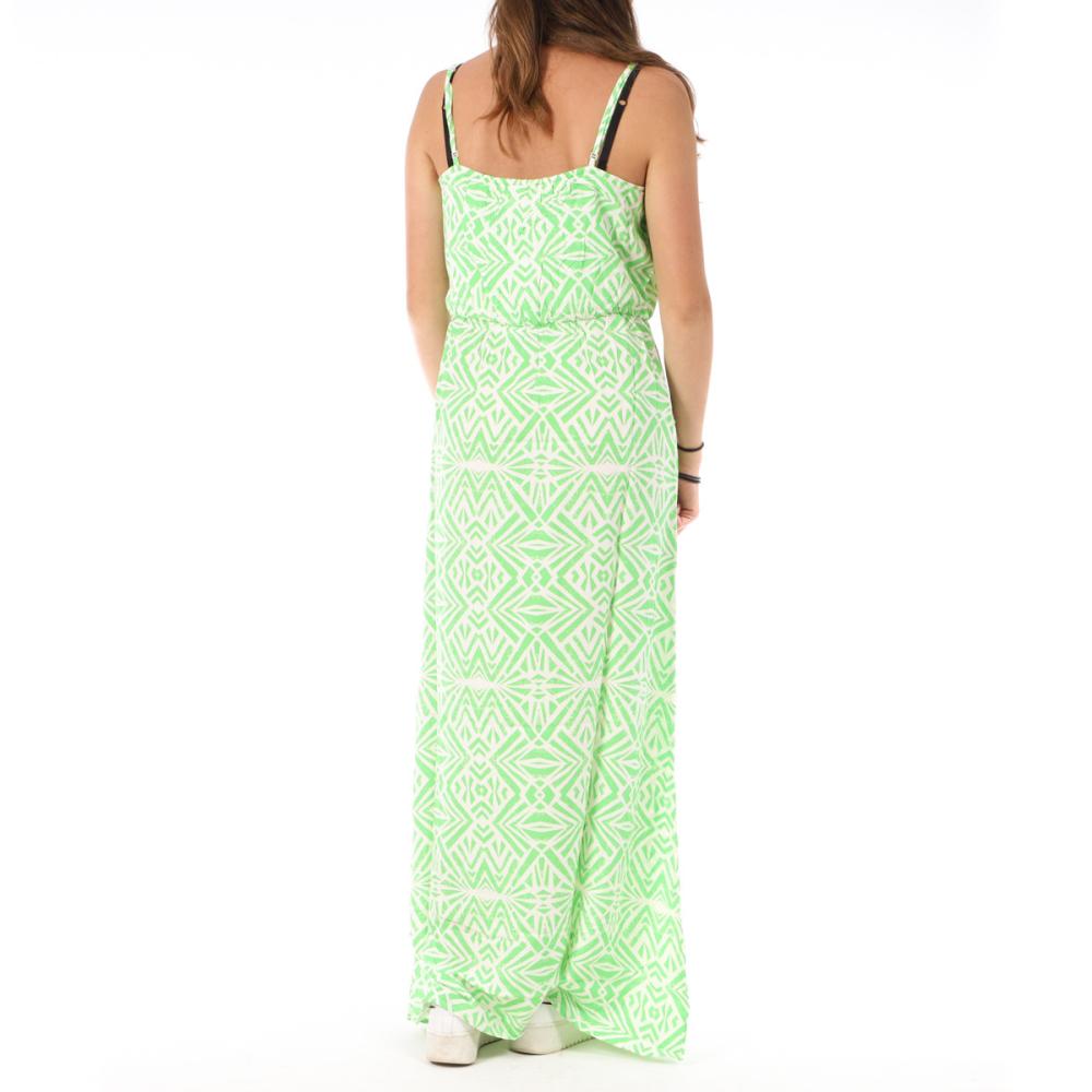 Only Robe Longue Verte clair Femme Only Nova