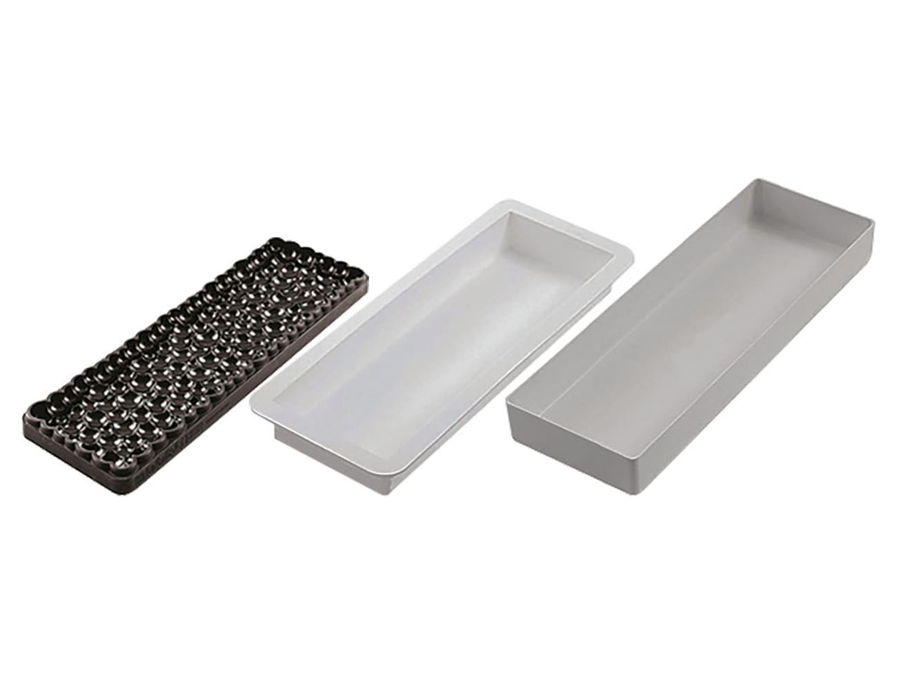 Moule silicone rectangulaire - mille bulles - 30 x 10 cm - Silikomart