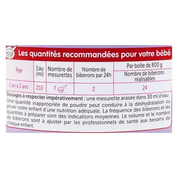 Leite de crescimento Guigoz Evolia A2 - 3ª etapa - 800g