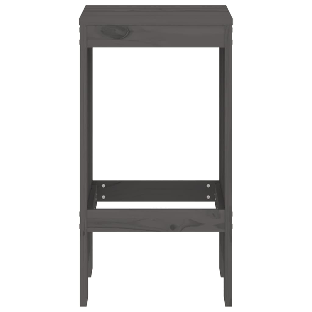 Tabourets de bar 2 pcs 40x36x75 cm bois massif de pin