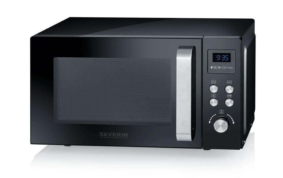 Mikrowelle mit Grill MW 7752 Schwarz<br>900 W Mikrowelle