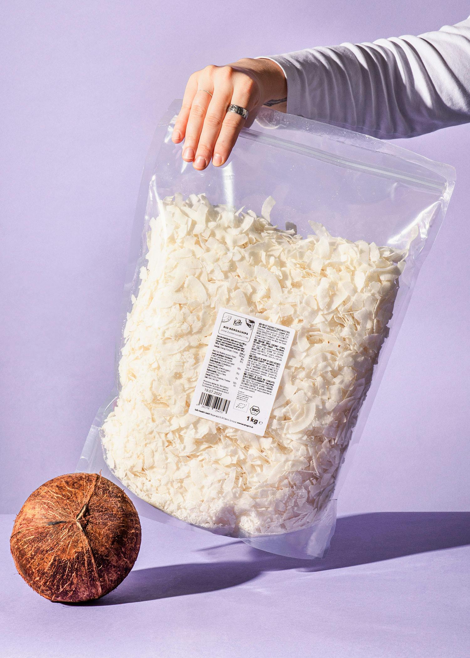 Bio Kokoschips ohne Zuckerzusatz 1 kg