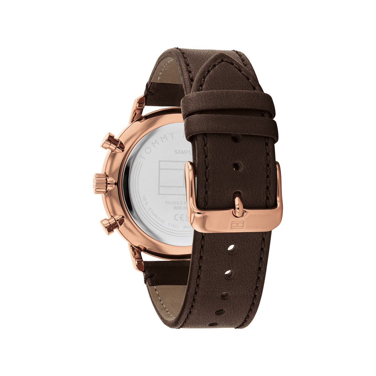 Montre TOMMY HILFIGER legend homme bracelet cuir noir