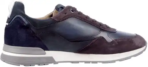 Igora Berkelmans blauw combi - maat 47 veterschoen blauw combi - maat 47 Calandschoen