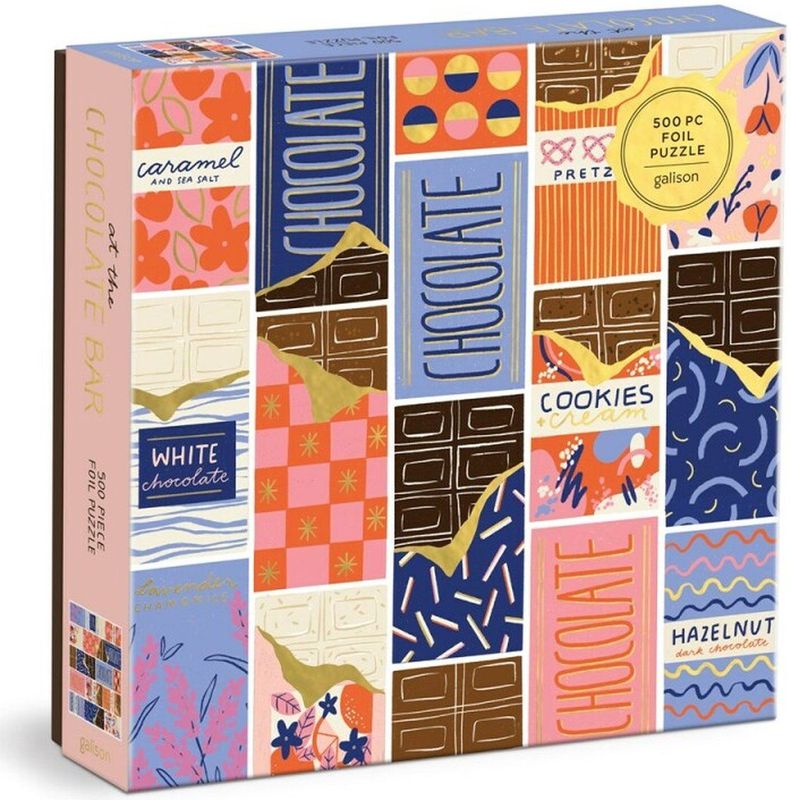 Puzzel - At the Chocolate Bar - 500 Stuk - Foil