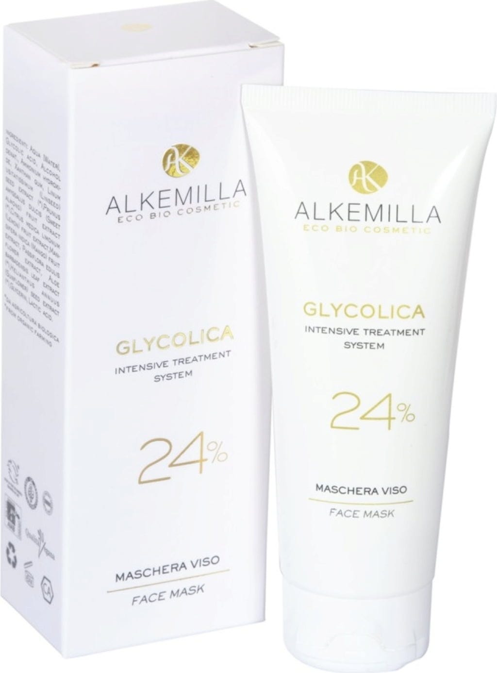 Alkemilla Eco Bio Cosmetic  Glycolica Gesichtsmaske 24%, 100 ml