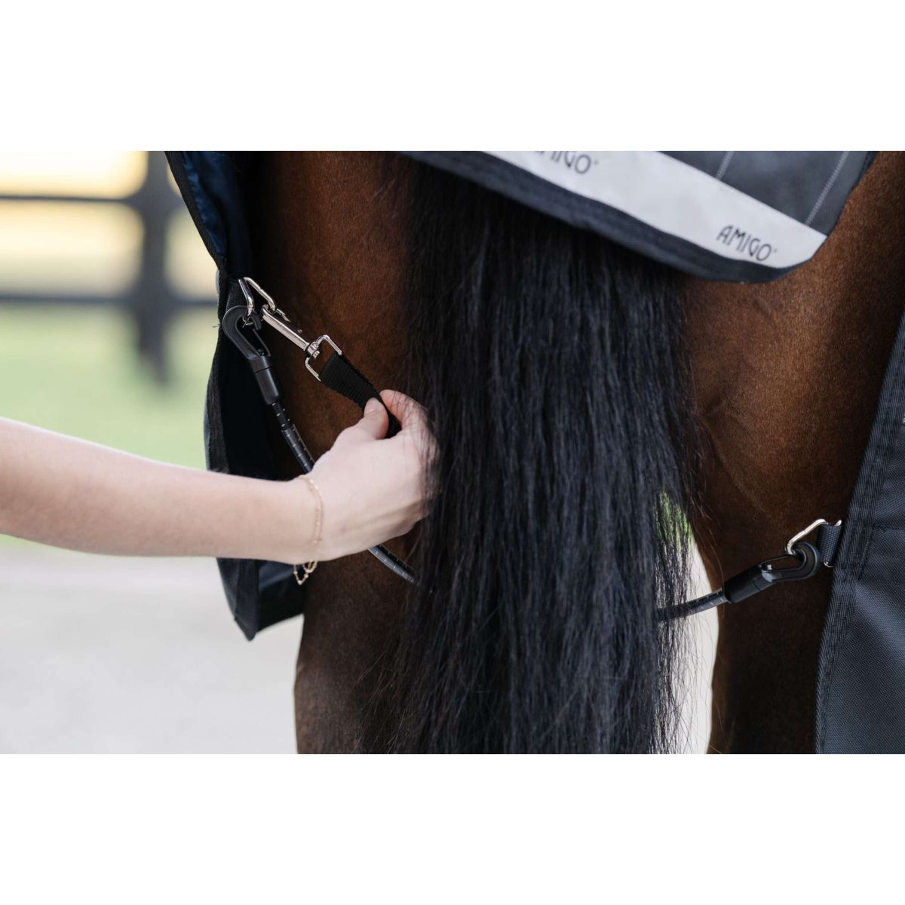 Horseware Bilkoorden Zwart
