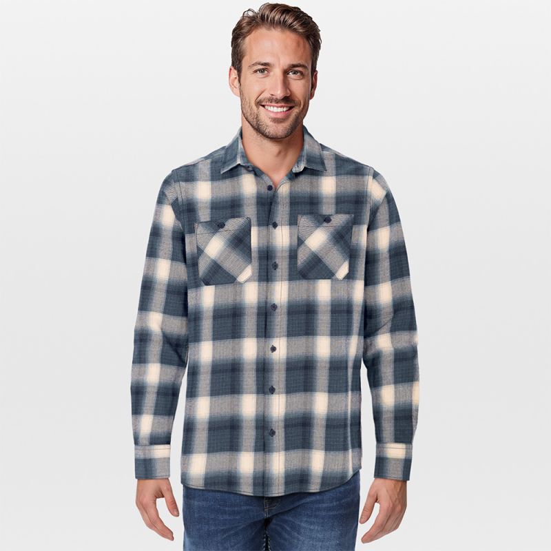 Veleste Tren - Overhemd - Blauw - 2XL