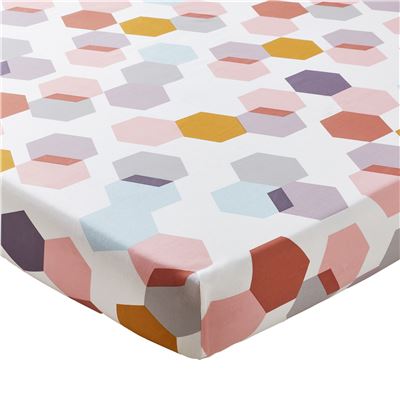 Linge de lit motif graphique - BECQUET CRÉATION