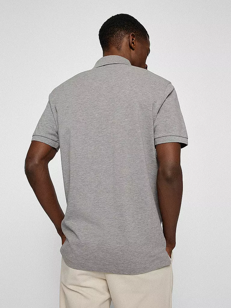 BOSS Poloshirt Regular Fit PALLAS grau