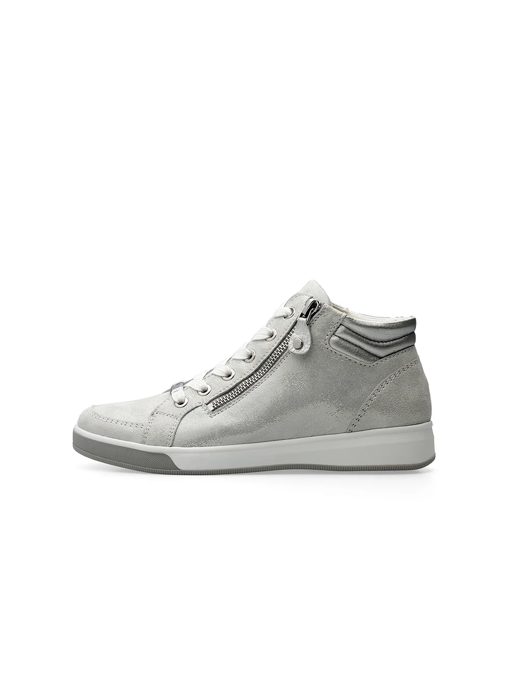 Stiefelette Rom silber