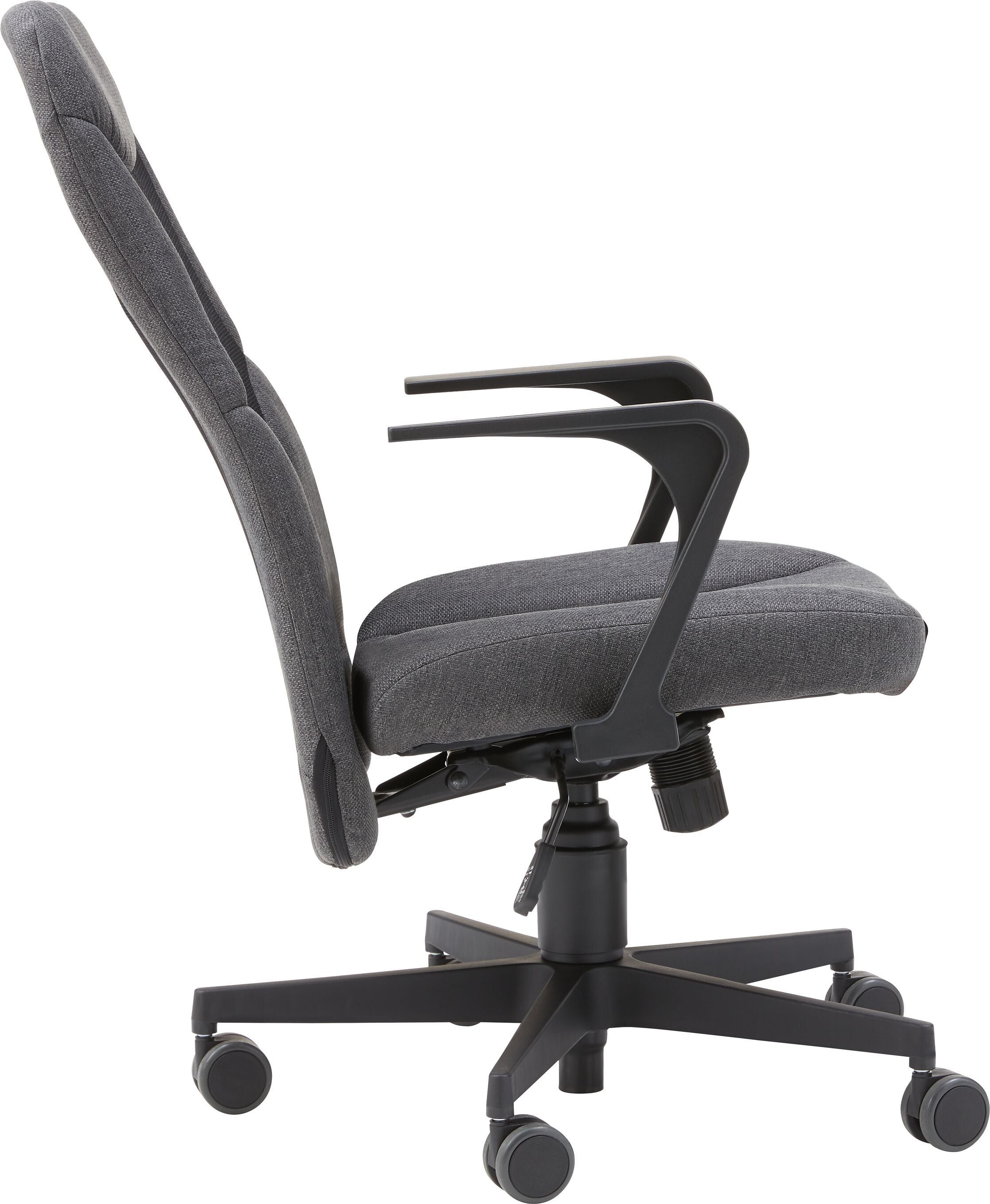 ADAMS Bürostuhl - Anthrazit / B: 74.0 cm x T: 74.0 cm x H: 109.0 cm