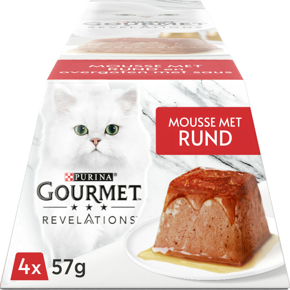 Gourmet Revelations Mousse Rund4 x 57 gr