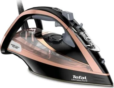 [OUTLET] - Tefal Ultimate Pure FV9845E0 Dampstrygejern - Rødmen d'été