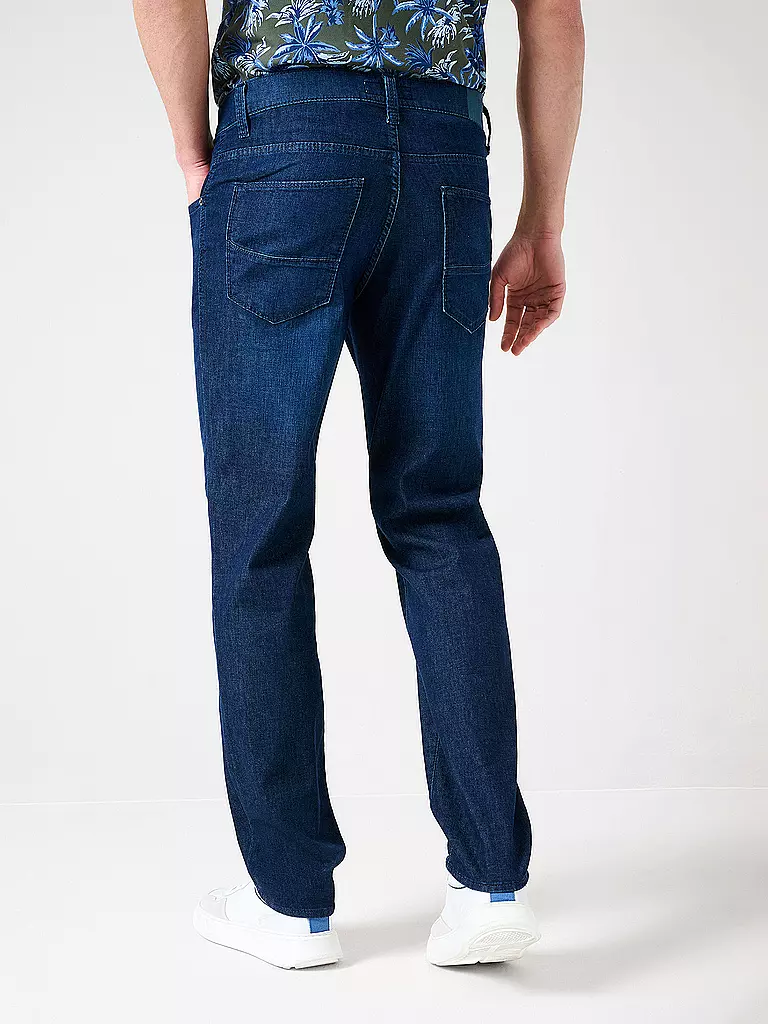 BRAX Jeans Straight Fit CADIZ dunkelblau