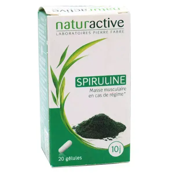 Naturaactive Spirulina 20 cápsulas