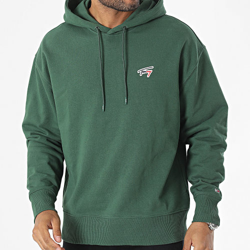 Sweat Capuche Relax Signature 6797 Vert