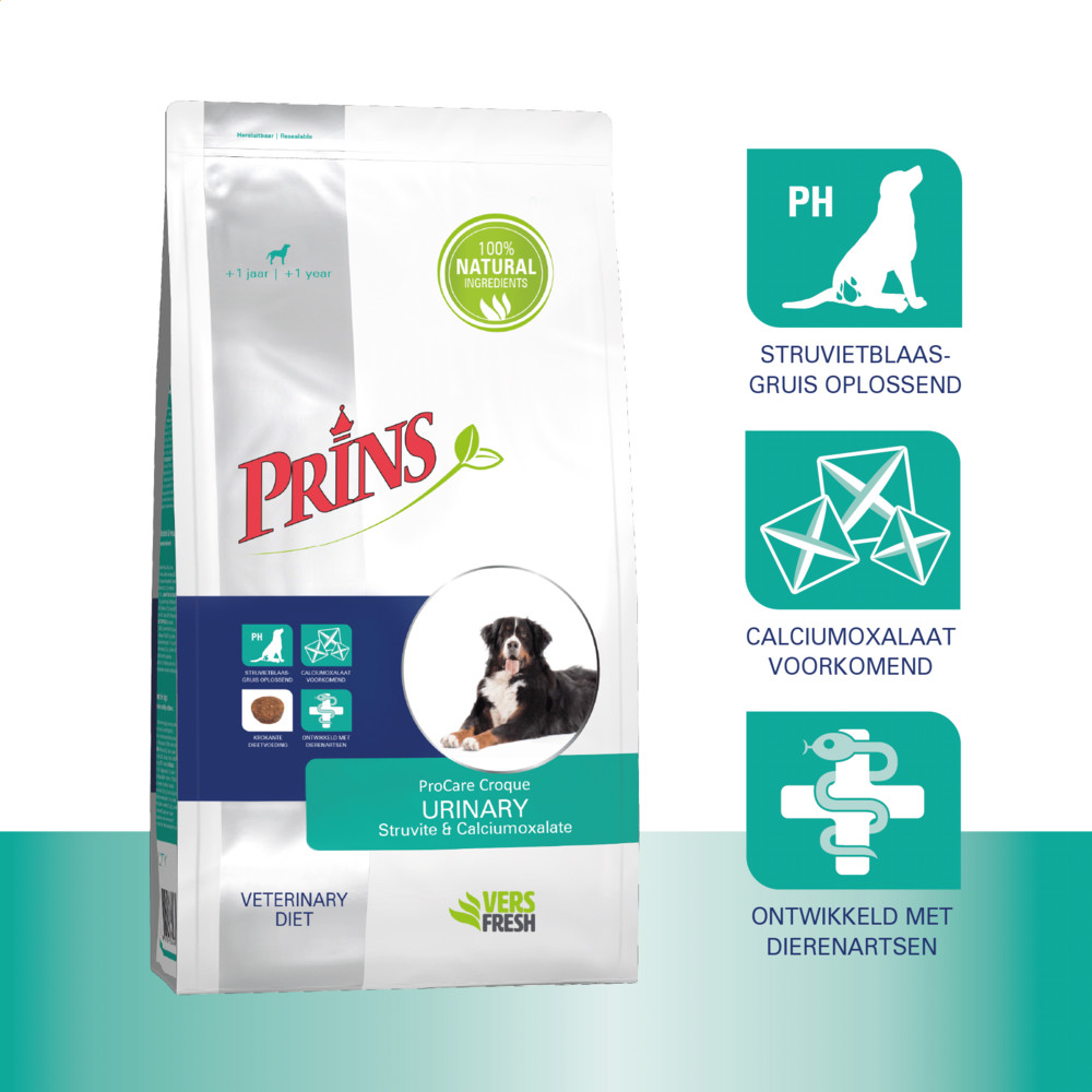 Prins ProCare Croque Veterinary Diet Urinary Hondenvoer 10 kg