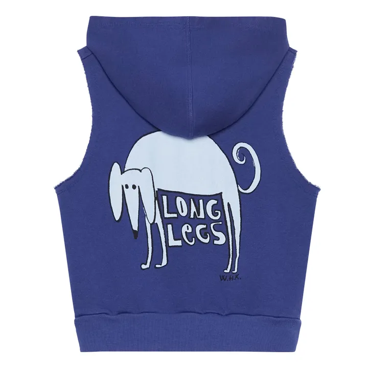 Weekend House Sweat Long Legs Coton Bio | Bleu marine