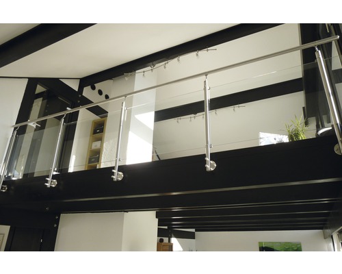 Acrylglas vulling voor Pertura leuningsysteem, kristalhelder, 1500x673x8 mm (68)