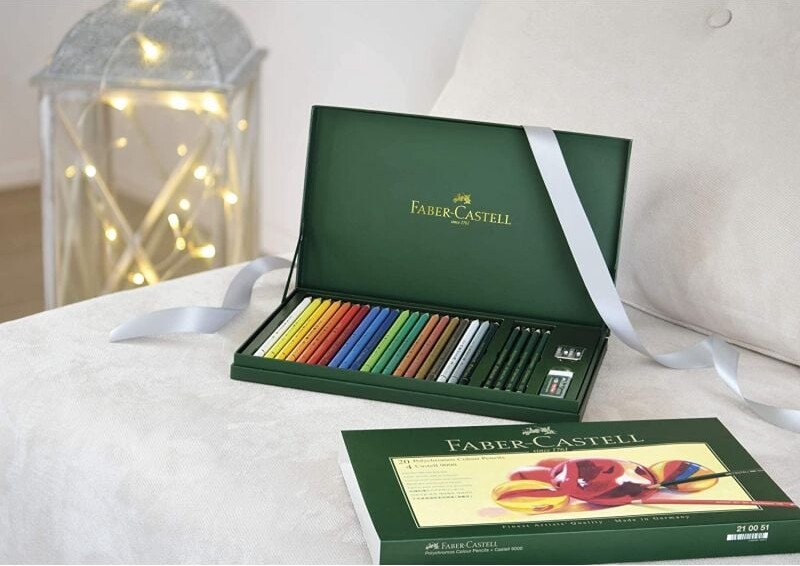 Faber-Castell - Polychromos Farveblyanter Med Tilbehør - 20 Stk