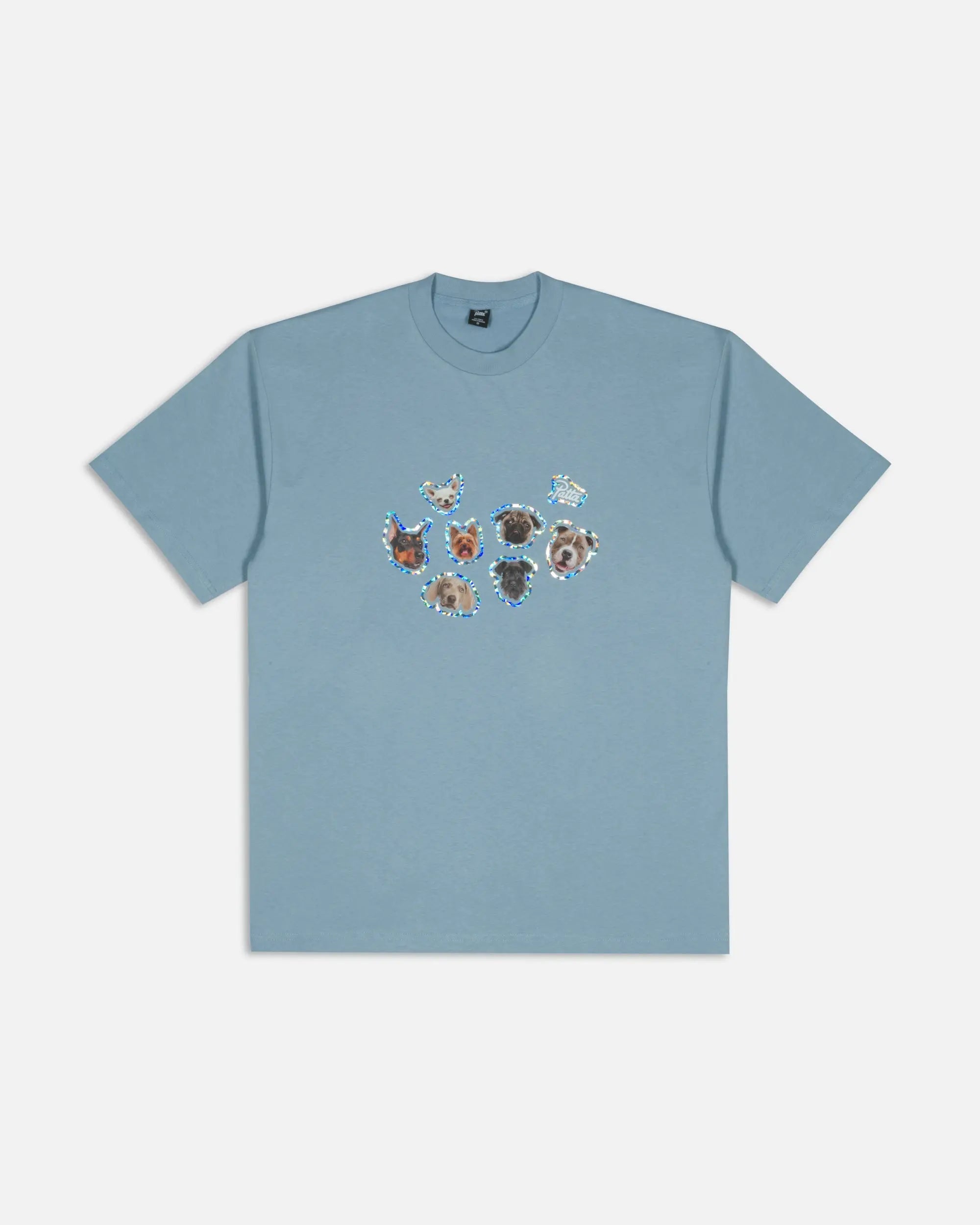 Patta Dogs T-Shirt (Dusty Blue)