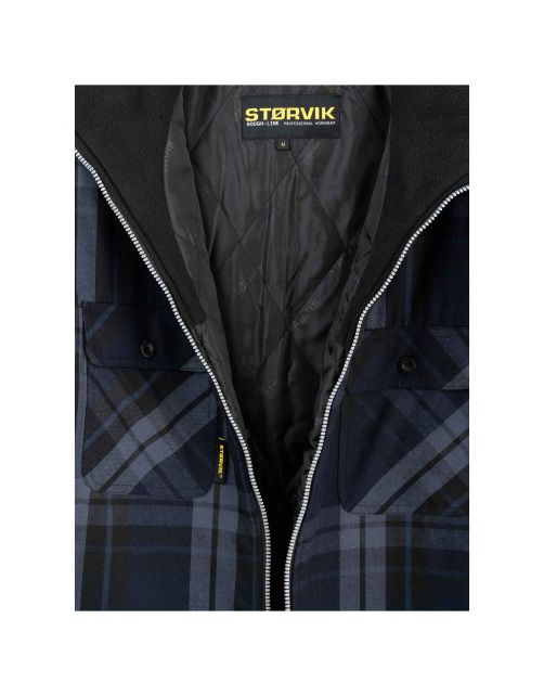 Storvik Thermovest Vancouver Antraciet&Zwart - Werkkleding