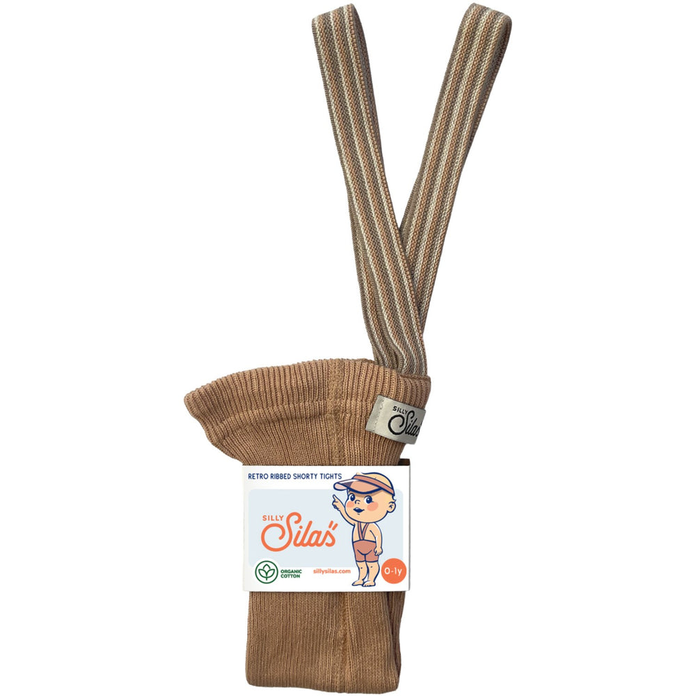 Køb Silly Silas Shorty Light Brown Striped