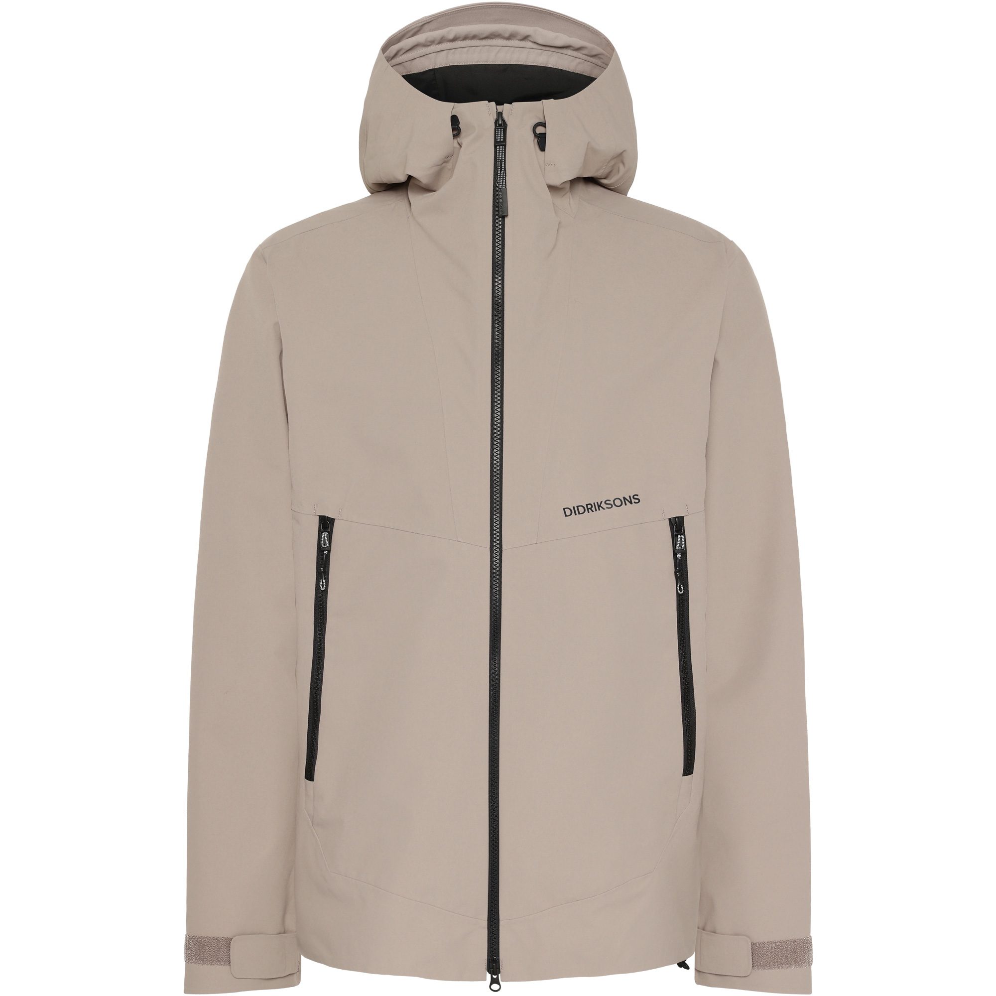 Didriksons Basil 4 Hardshelljacke Herren ash brown