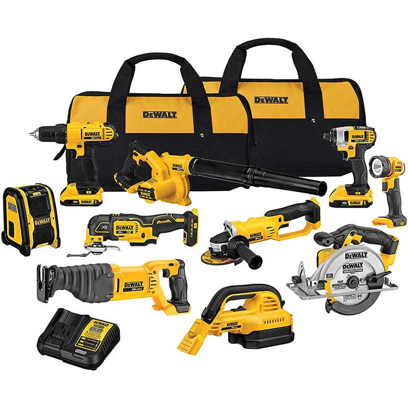 20V Max Cordless Drill Combo Kit, 10-Tool (DCK1020D2)