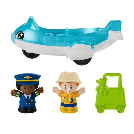 Fisher-Price Little People Alltagsabenteuer auf dem Flughafen Spielset