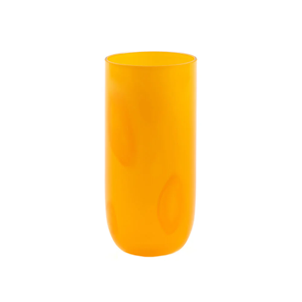 Kodanska  Flow Longdrink glas, orange/prikker - 40 cl.