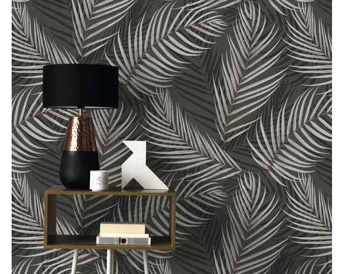 Vliesbehang 10221-15 GMK Fashion for Walls 3 Bloemenzwart