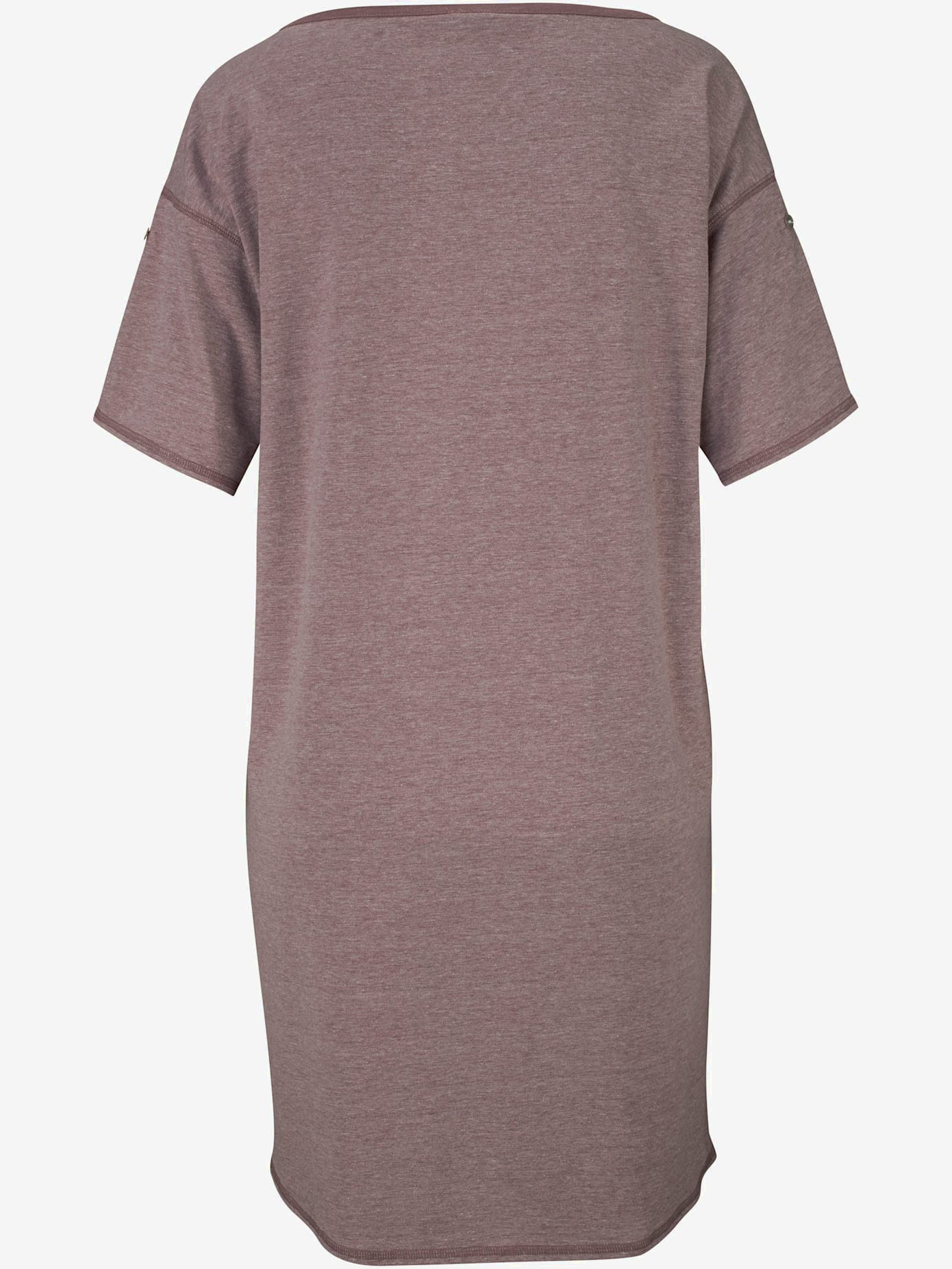 Chemise de nuit décontractée effet chiné