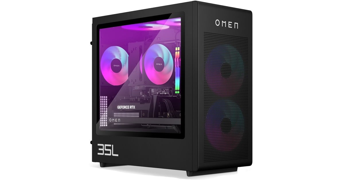 HPOMEN 35L Gaming Desktop GT16-0260nd  (Zwart | Core Ultra 7 265K | RTX 5080 | 32 GB | 2 TB)